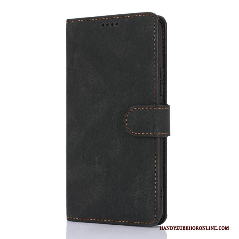 Lederhüllen Xiaomi Redmi Note 15 5g Retro-wildleder-effekt