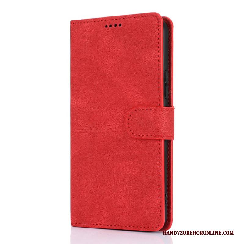 Lederhüllen Xiaomi Redmi Note 15 5g Retro-wildleder-effekt