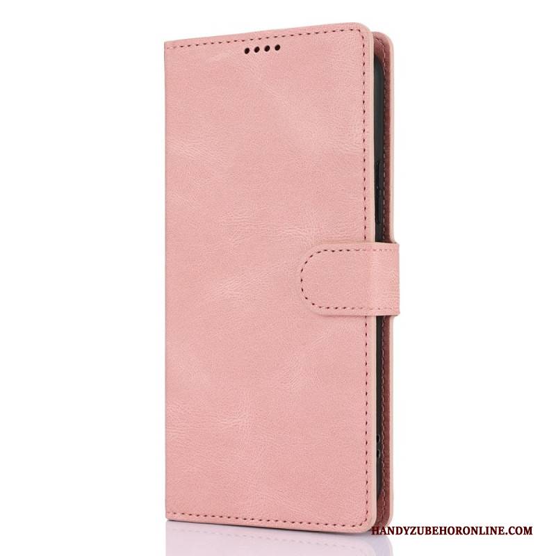 Lederhüllen Xiaomi Redmi Note 15 5g Retro-wildleder-effekt