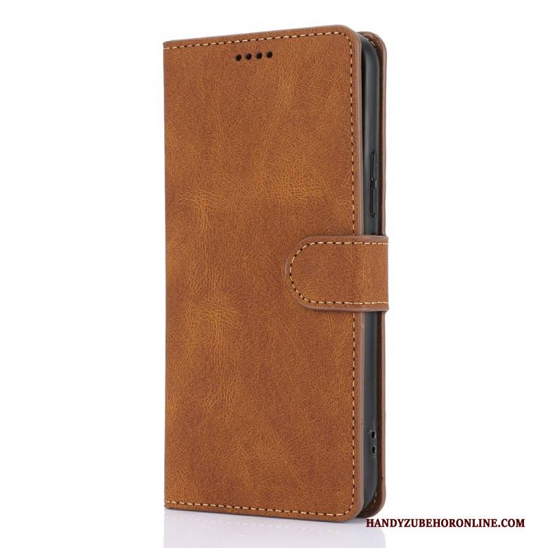 Lederhüllen Xiaomi Redmi Note 15 5g Retro-wildleder-effekt