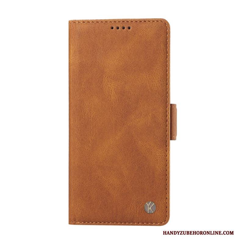 Lederhüllen Xiaomi Redmi Note 15 5g Yikatu-wildlederoptik