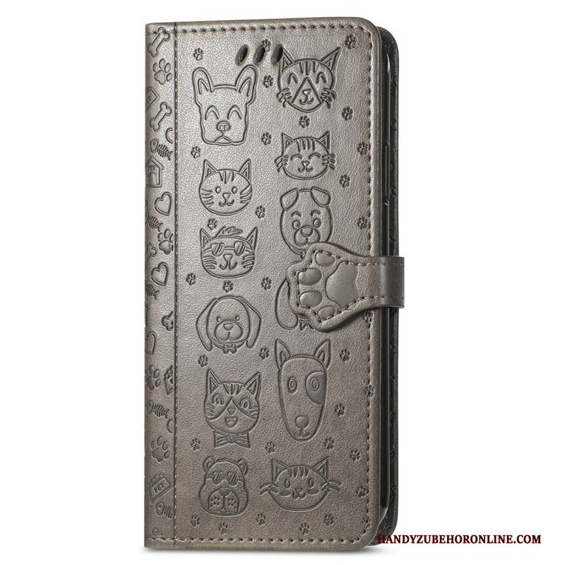 Lederhüllen Xiaomi Redmi Note 15 Pro Plus 5g Animierte Tiere