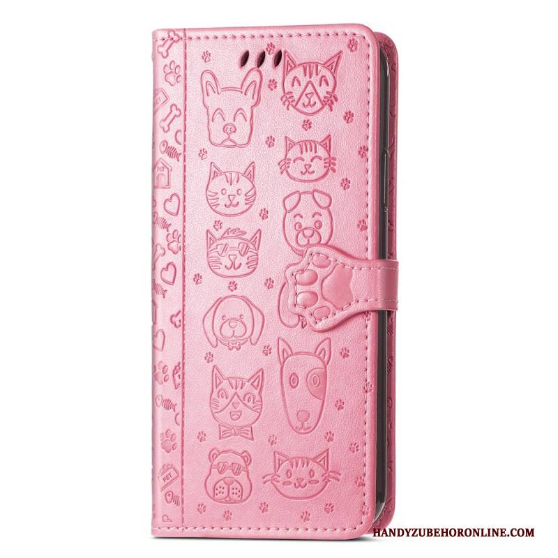 Lederhüllen Xiaomi Redmi Note 15 Pro Plus 5g Animierte Tiere