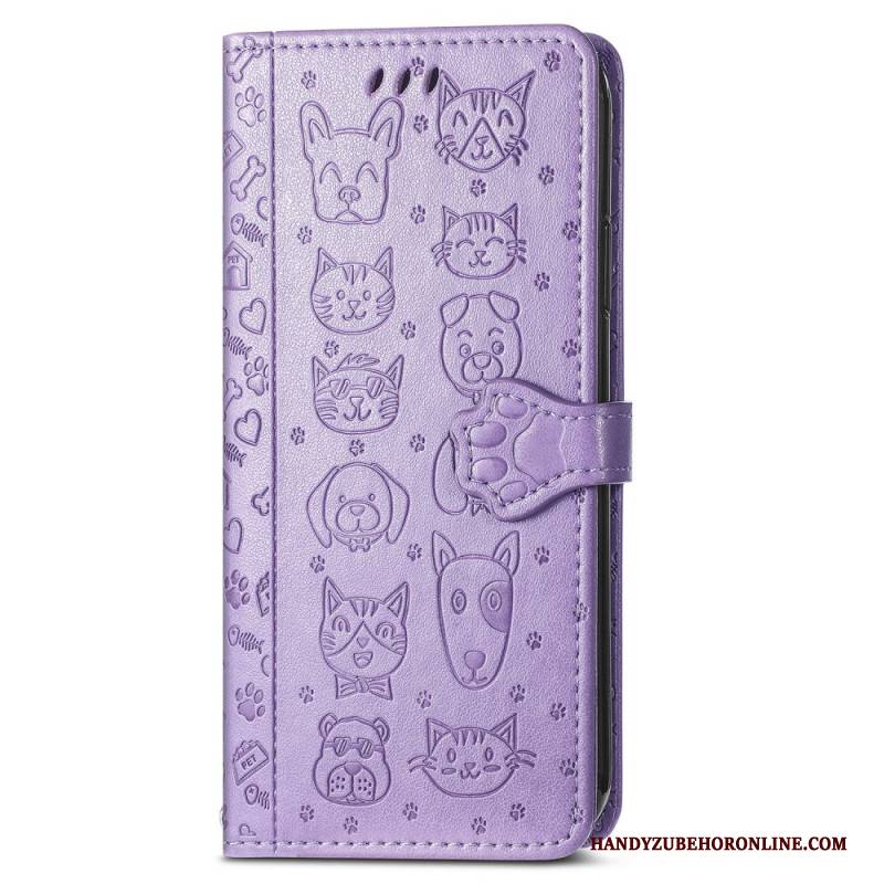 Lederhüllen Xiaomi Redmi Note 15 Pro Plus 5g Animierte Tiere