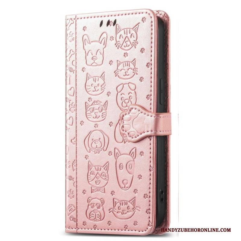 Lederhüllen Xiaomi Redmi Note 15 Pro Plus 5g Animierte Tiere