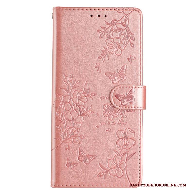 Lederhüllen Xiaomi Redmi Note 15 Pro Plus 5g Florales Muster