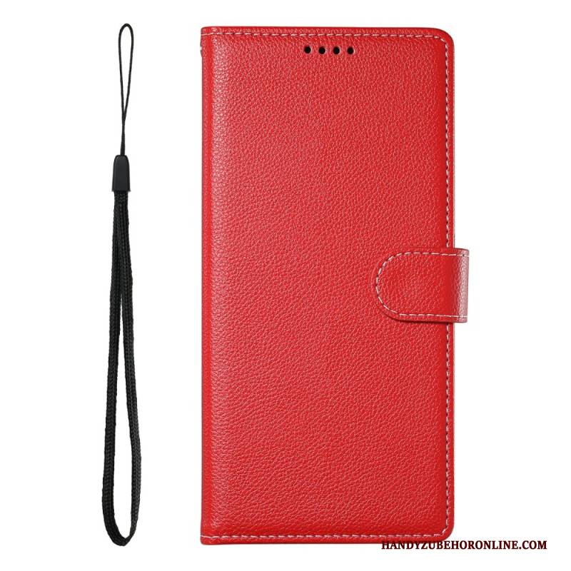 Lederhüllen Xiaomi Redmi Note 15 Pro Plus 5g Glattes Kunstleder