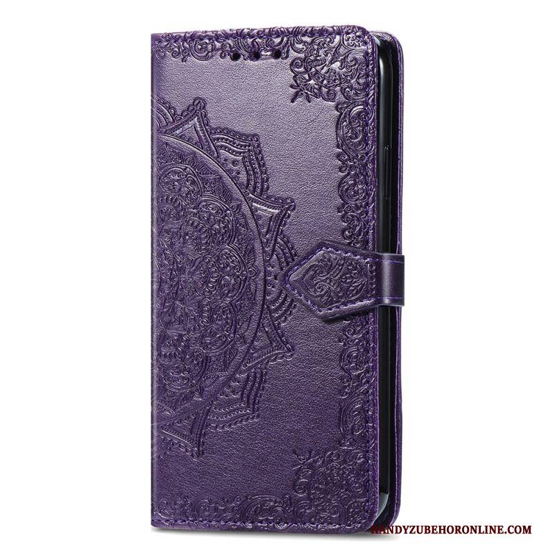 Lederhüllen Xiaomi Redmi Note 15 Pro Plus 5g Handyhülle Barockes Mandala