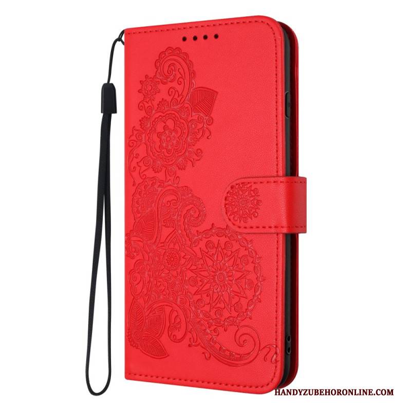 Lederhüllen iPhone 17 Florale Spitze