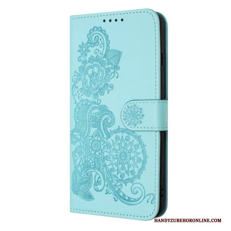 Lederhüllen iPhone 17 Florale Spitze