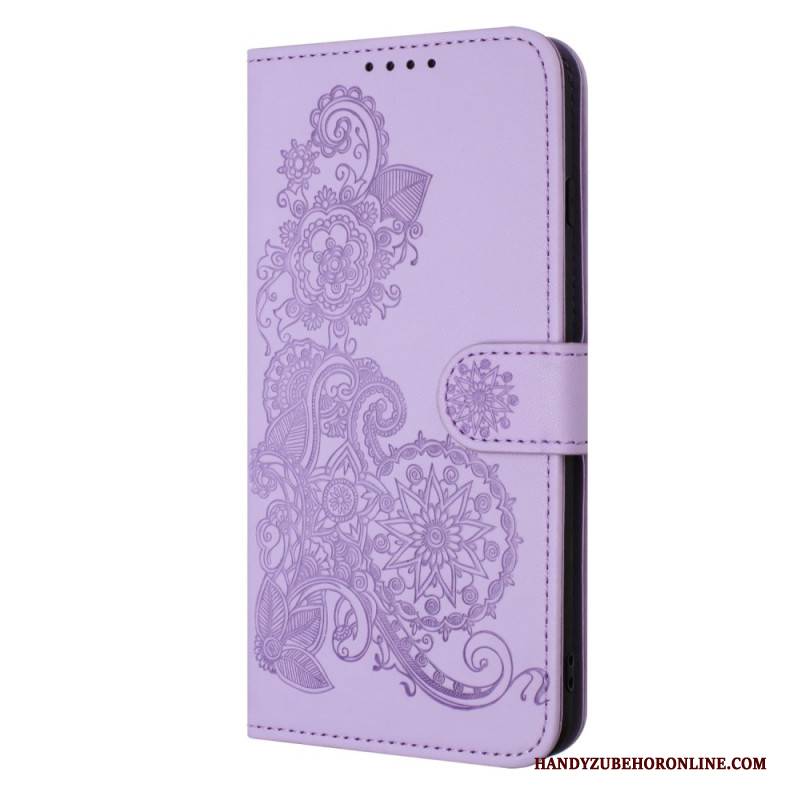 Lederhüllen iPhone 17 Florale Spitze