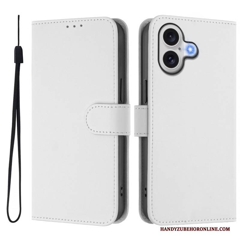 Lederhüllen iPhone 17 Monochrom