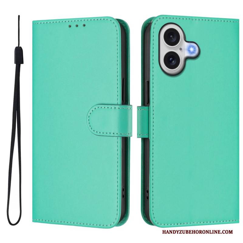 Lederhüllen iPhone 17 Monochrom