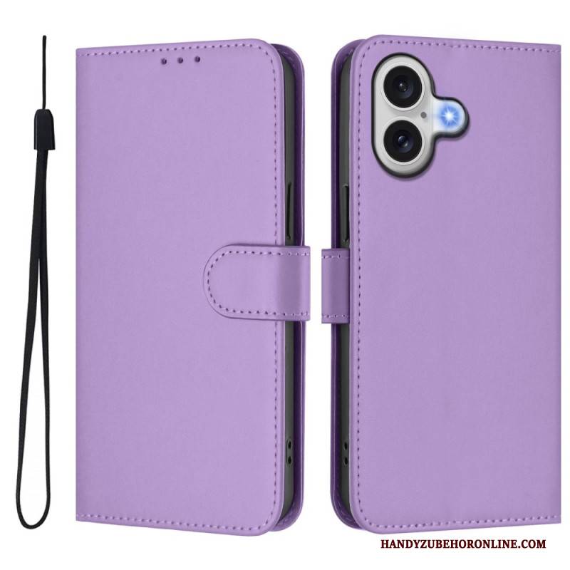 Lederhüllen iPhone 17 Monochrom