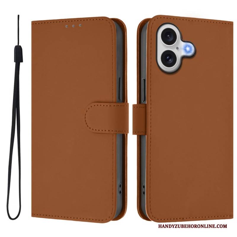 Lederhüllen iPhone 17 Monochrom