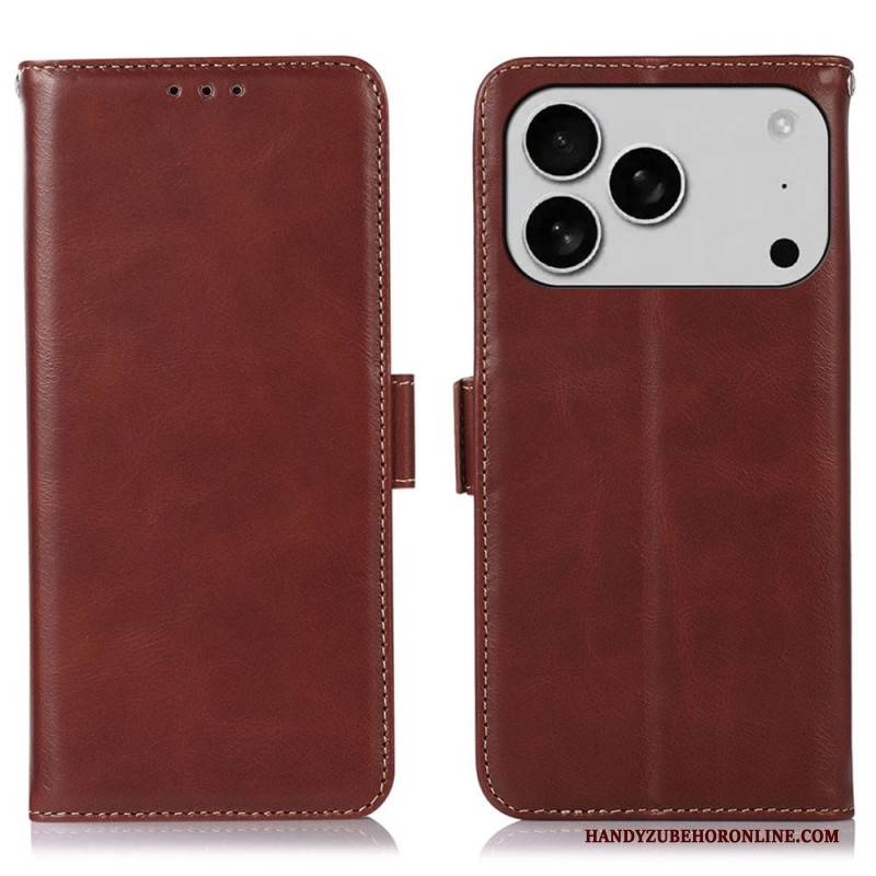 Lederhüllen iPhone 17 Pro Abeel Premium-leder-rfid-geldbörse