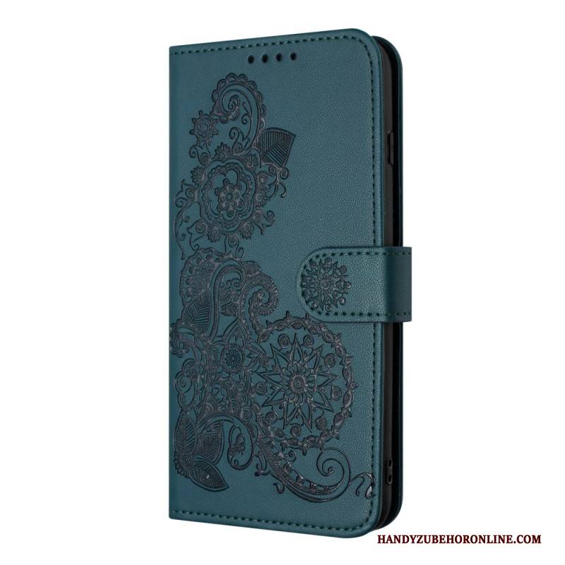 Lederhüllen iPhone 17 Pro Florale Spitze