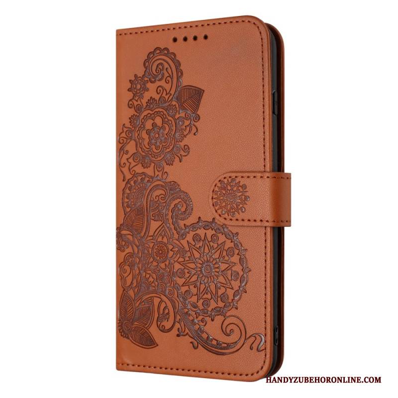 Lederhüllen iPhone 17 Pro Florale Spitze