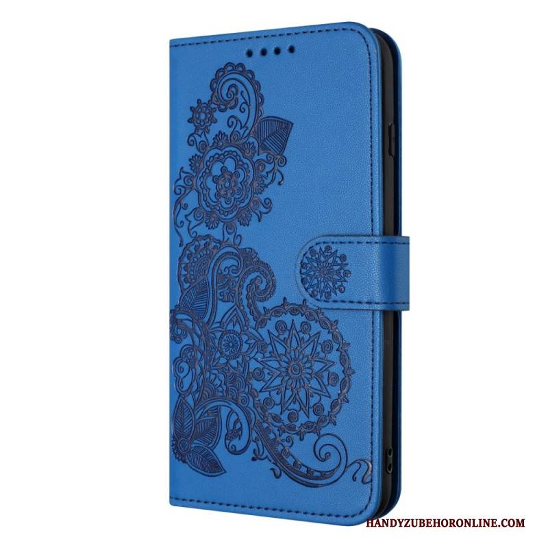 Lederhüllen iPhone 17 Pro Florale Spitze