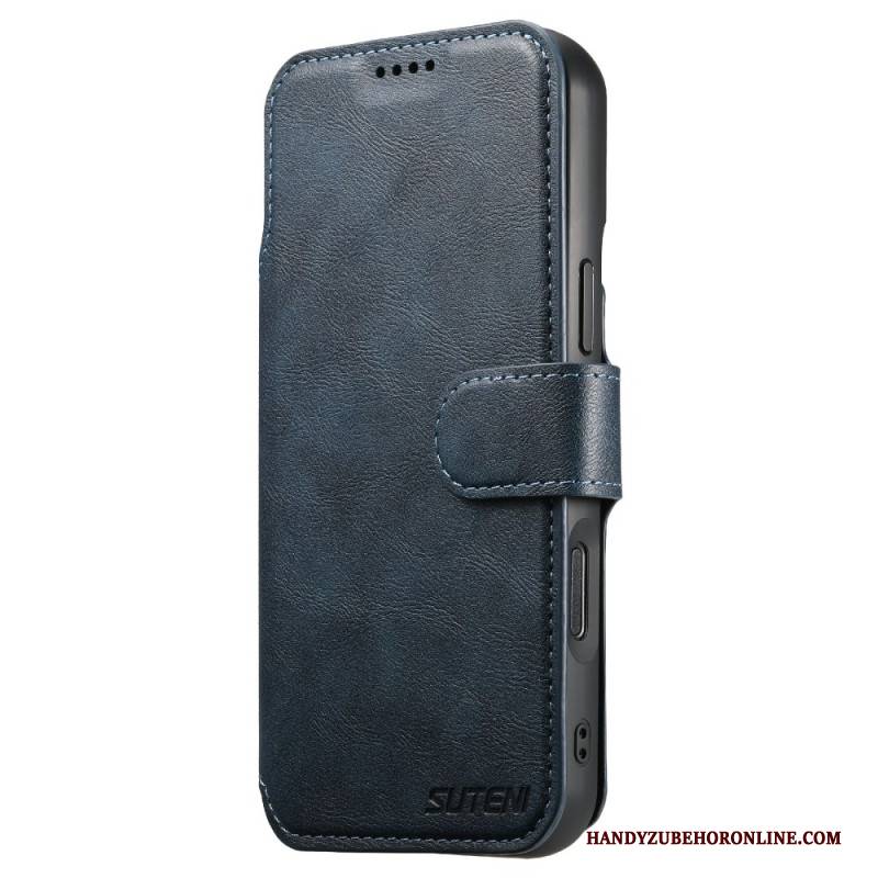 Lederhüllen iPhone 17 Pro Handyhülle Magnetisch Mit Abnehmbarer Retro-hülle