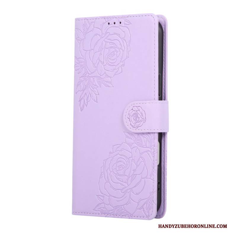 Lederhüllen iPhone 17 Pro Max Blumenmuster