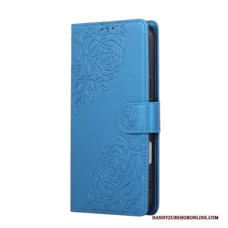 Lederhüllen iPhone 17 Pro Max Blumenmuster