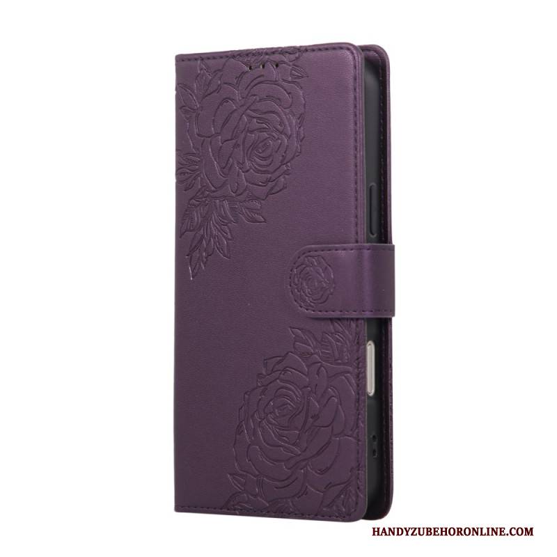 Lederhüllen iPhone 17 Pro Max Blumenmuster