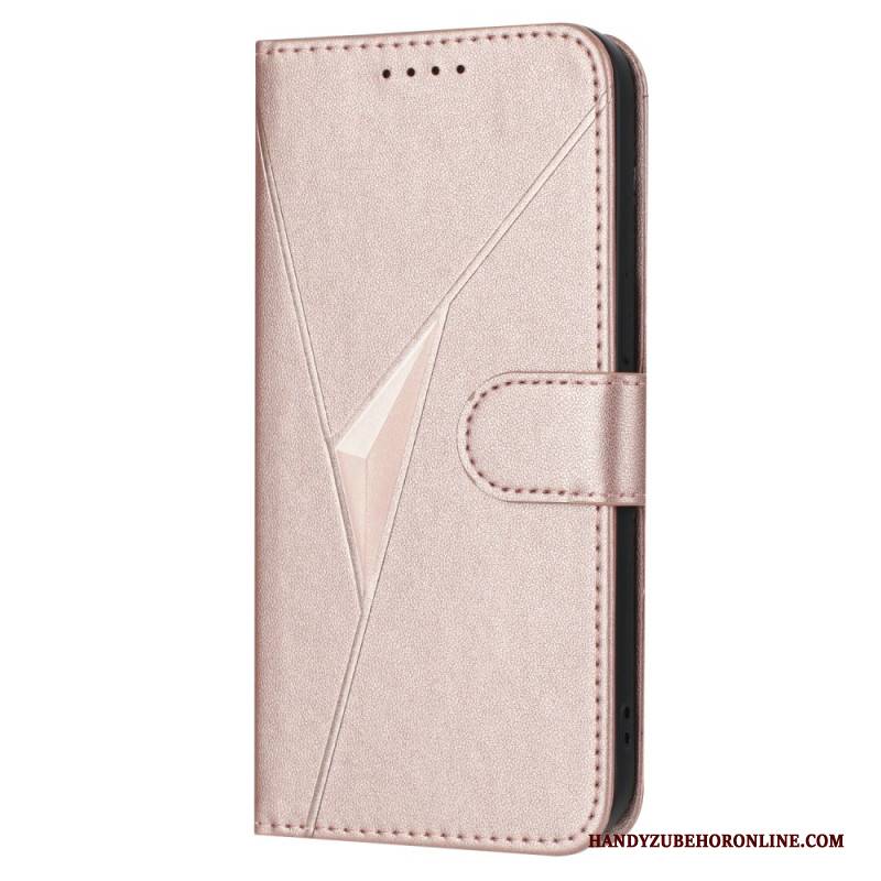 Lederhüllen iPhone 17 Pro Max Dreiecksmuster