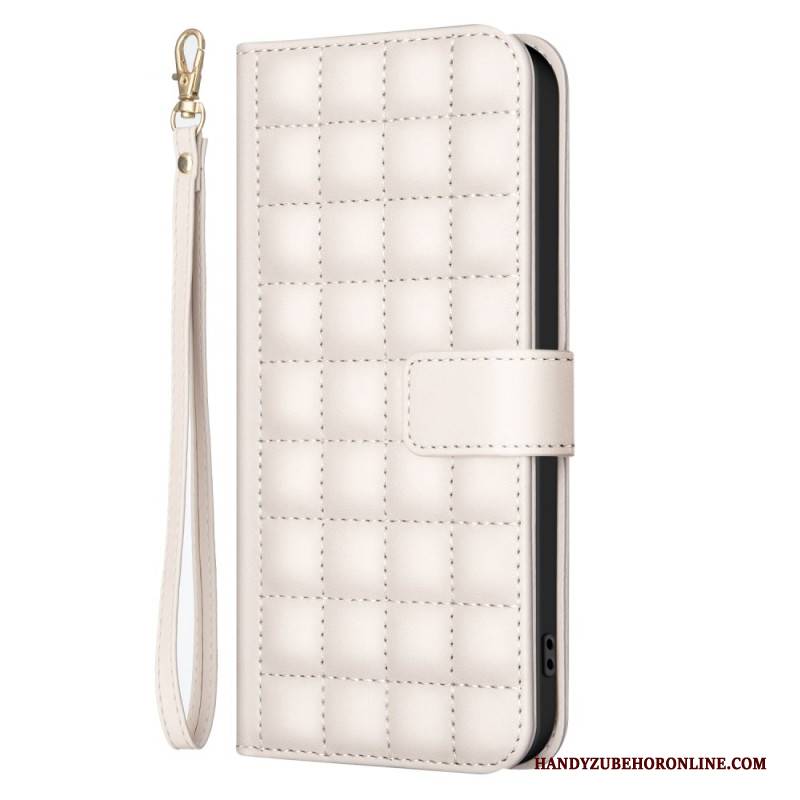 Lederhüllen iPhone 17 Pro Max Gesteppt Binfen Color