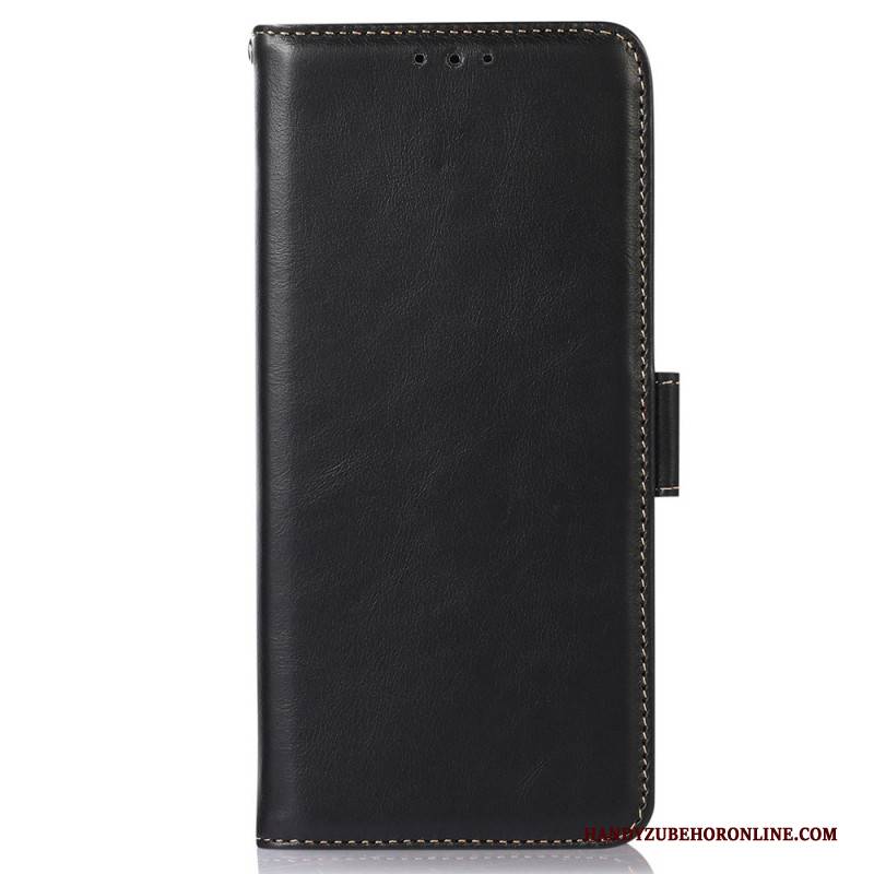 Lederhüllen iPhone 17 Pro Max Premium-leder-rfid-geldbörse