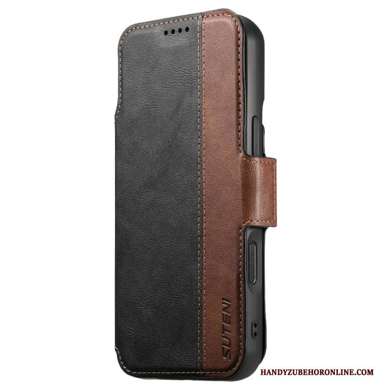 Lederhüllen iPhone Air Abnehmbare Magsafe 2-in-1-hülle Suteni