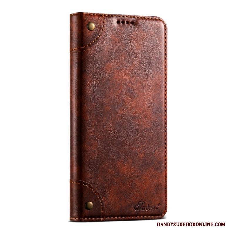 Lederhüllen iPhone Air Handyhülle Vintage-design Von Suteni