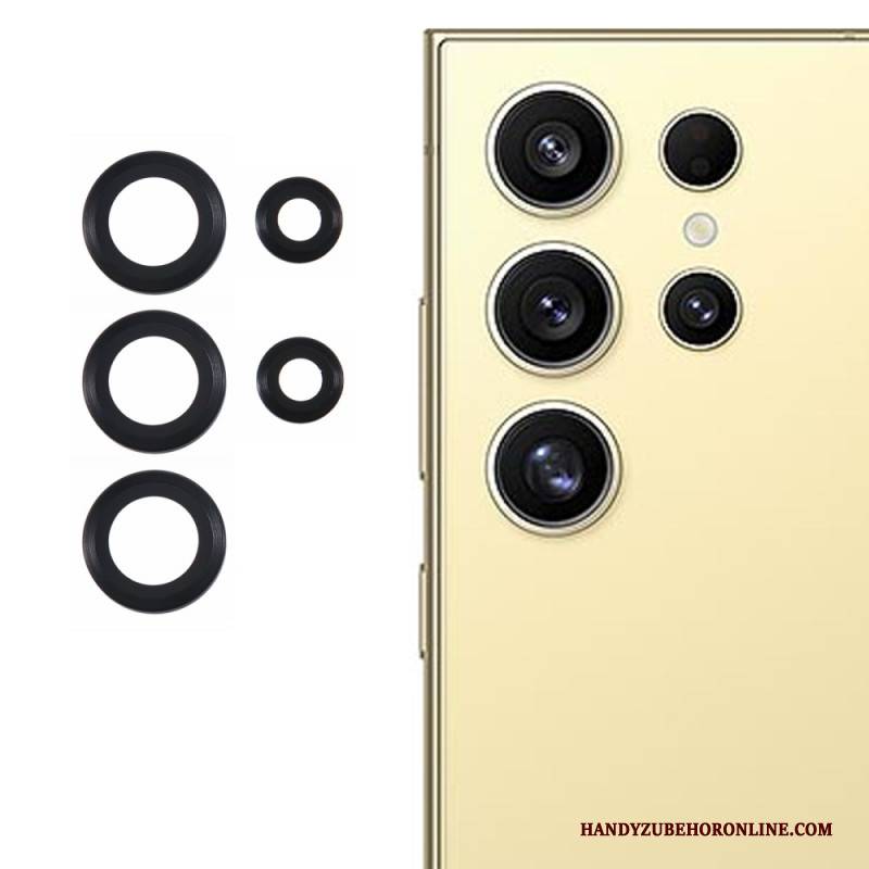 Metall-linsenschutzfolie Für Samsung Galaxy S25 Ultra 5g Galvanisiert Und Aus Gehärtetem Glas