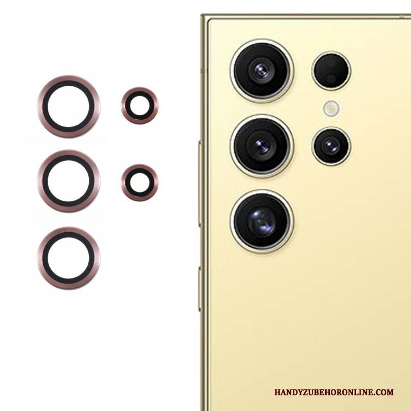 Metall-linsenschutzfolie Für Samsung Galaxy S25 Ultra 5g Galvanisiert Und Aus Gehärtetem Glas