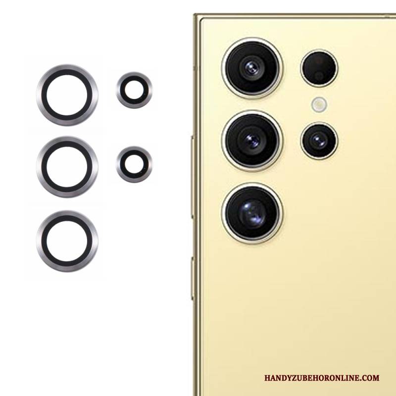 Metall-linsenschutzfolie Für Samsung Galaxy S25 Ultra 5g Galvanisiert Und Aus Gehärtetem Glas