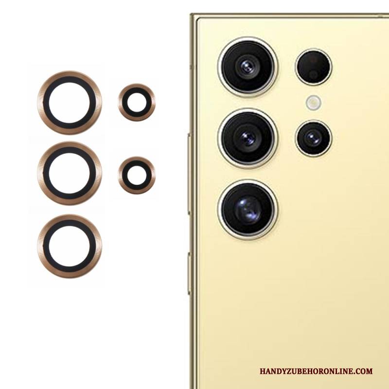 Metall-linsenschutzfolie Für Samsung Galaxy S25 Ultra 5g Galvanisiert Und Aus Gehärtetem Glas