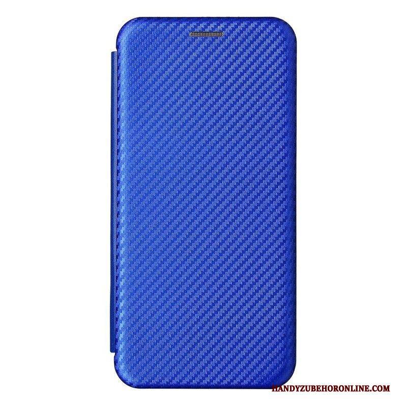 Schutzhülle Für Asus Zenfone 8 Flip Case Kohlefaser Mit Stützring