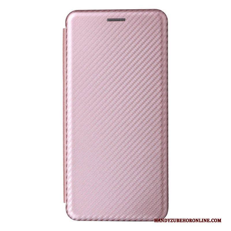 Schutzhülle Für Google Pixel 6A Flip Case Farbiges Carbon-silikon