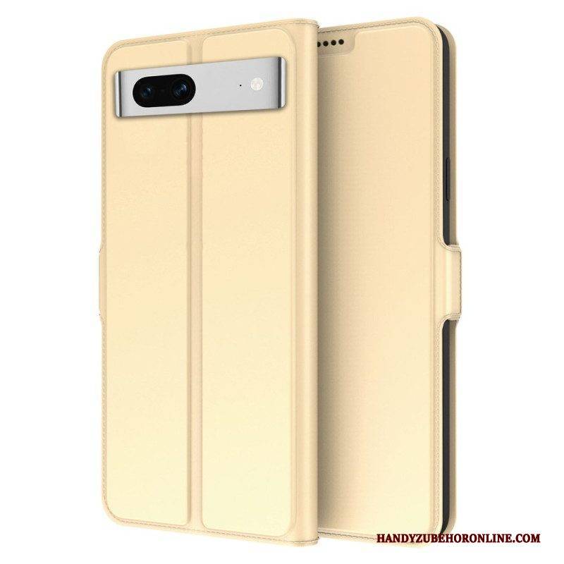 Schutzhülle Für Google Pixel 7 Flip Case Leder-styling