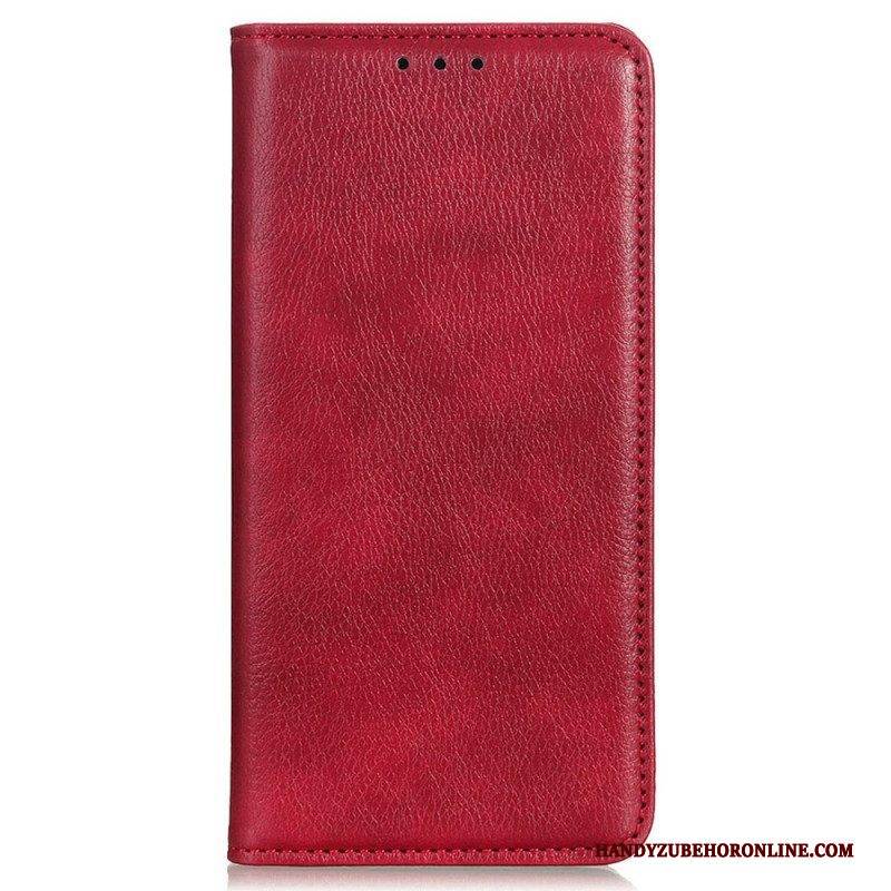 Schutzhülle Für Google Pixel 7 Pro Flip Case Litschi-spaltleder