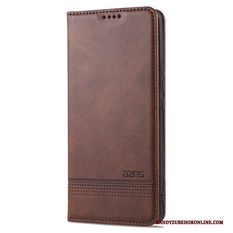 Schutzhülle Für Honor 50 Flip Case Azns Leder-styling