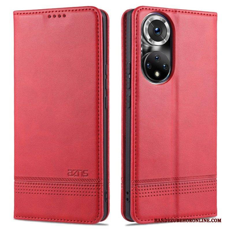 Schutzhülle Für Honor 50 Pro Flip Case Pro Style Leder Azns