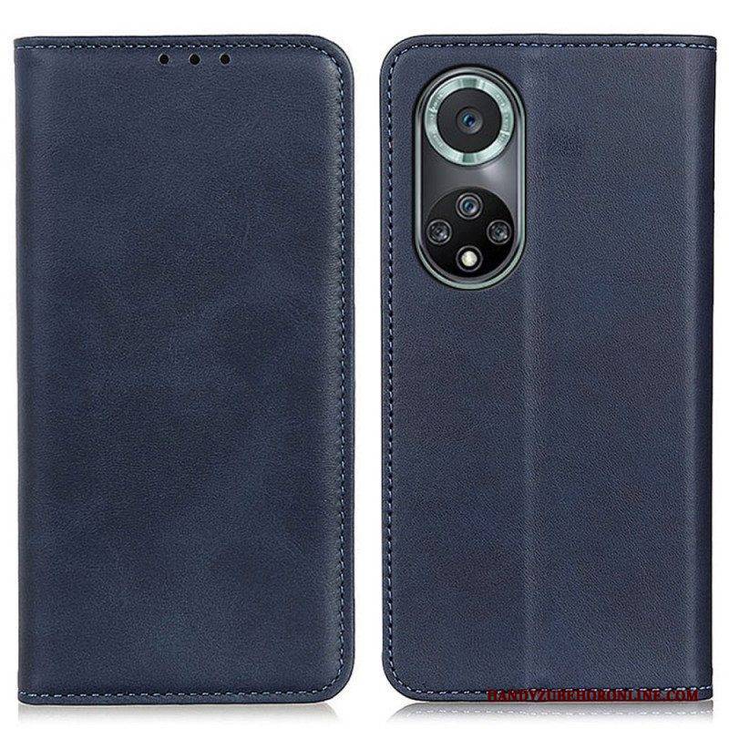 Schutzhülle Für Honor 50 Pro Flip Case Proleather Split Elegance