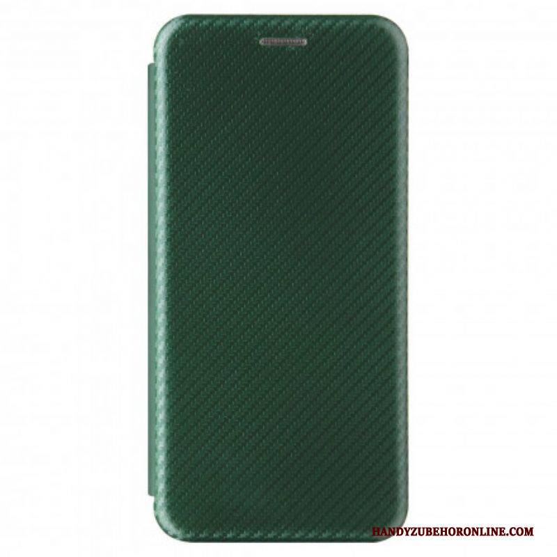 Schutzhülle Für Huawei P50 Pro Flip Case Kohlefaser
