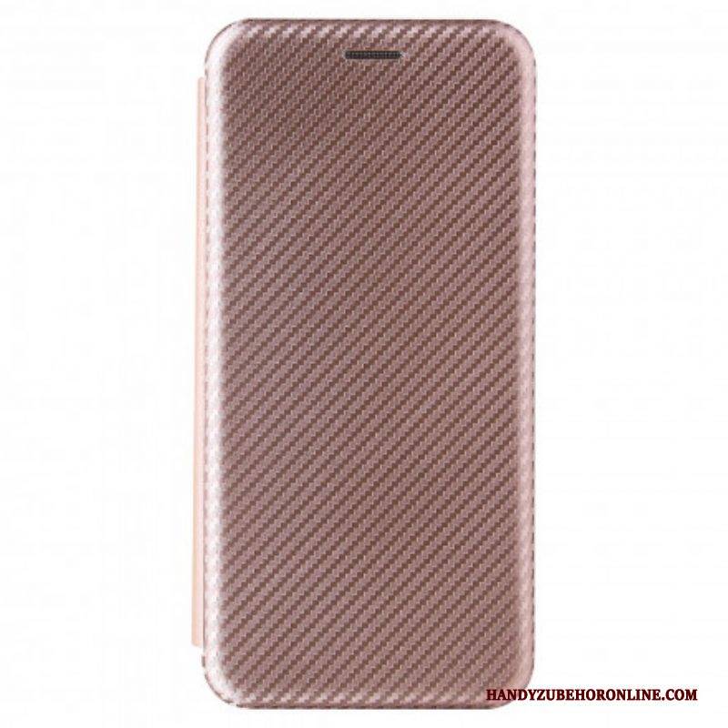 Schutzhülle Für Huawei P50 Pro Flip Case Kohlefaser