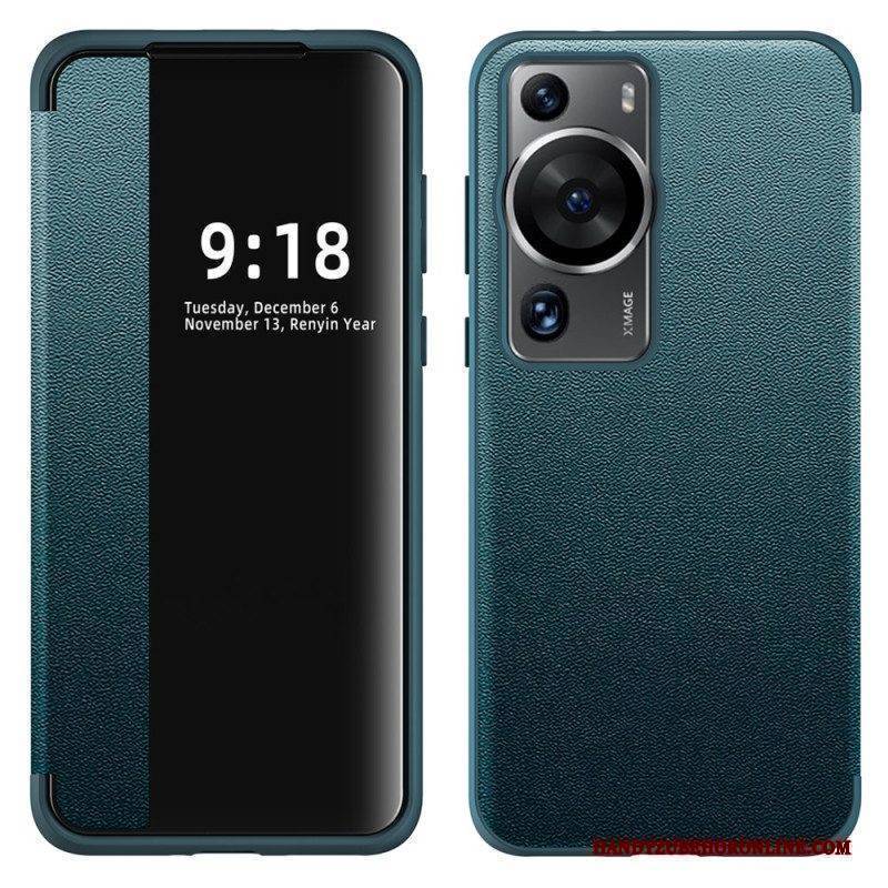 Schutzhülle Für Huawei P60 Pro Kunstleder