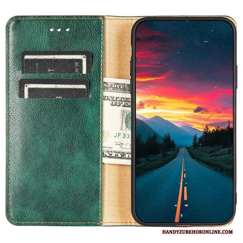 Schutzhülle Für OnePlus 11 5G Flip Case Nähte Aus Kunstleder