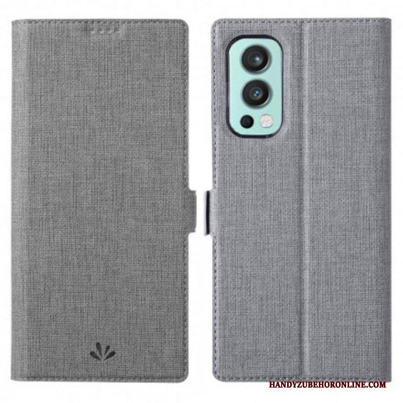 Schutzhülle Für OnePlus Nord 2 5G Flip Case Strukturiertes Vili Dmx