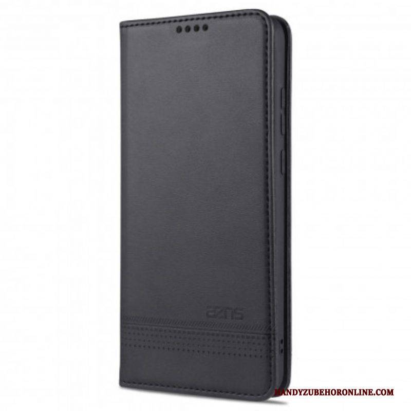 Schutzhülle Für Oppo A15 Flip Case Azns Leder-styling
