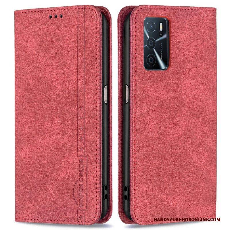 Schutzhülle Für Oppo A16 / A16s Flip Case Binfen Color Rfid-nähen